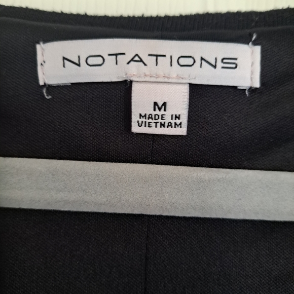 COPY - Notations Dress 3/4 sleeve Size M - Picture 2 of 15